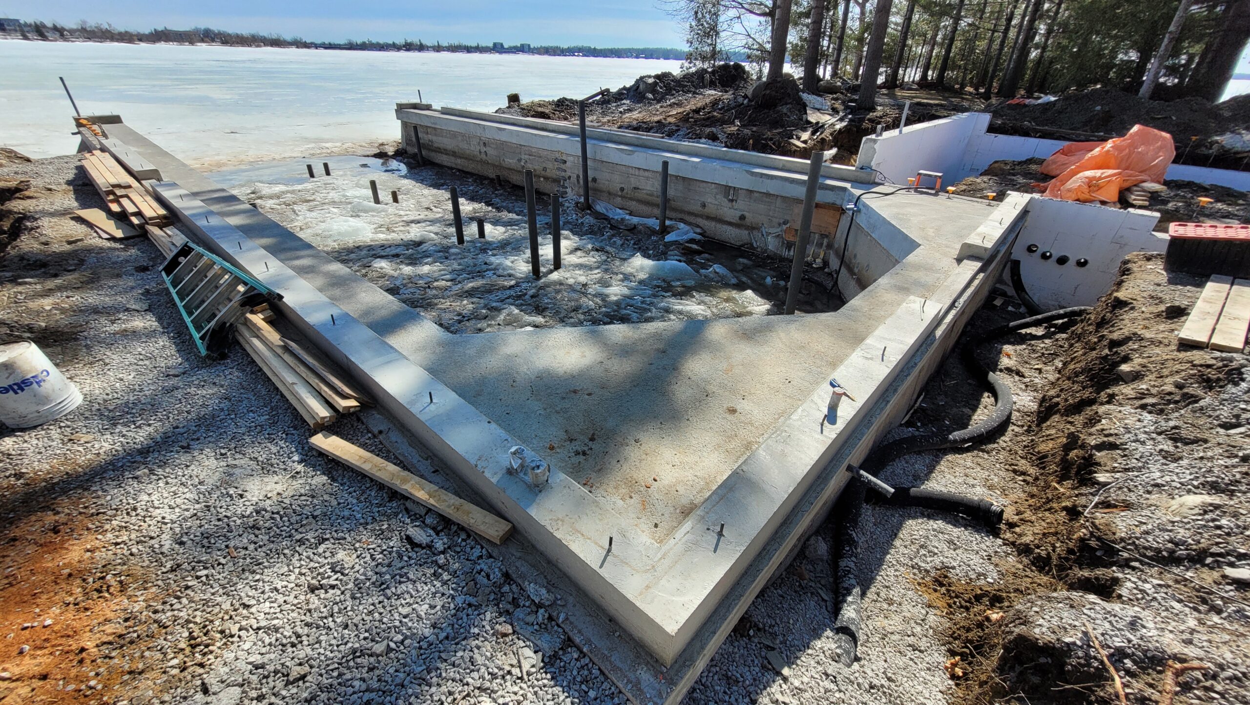 Boathouse Foundation Rehabilitation — Fenelon Falls, Ontario